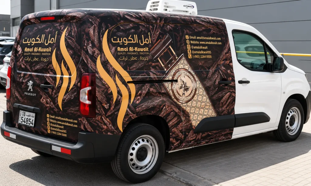 Amal Al-Kuwait Oud Delivery Van_converted