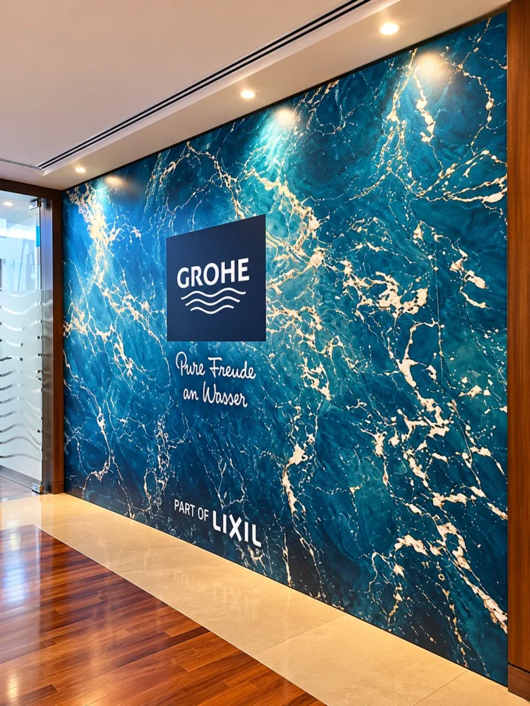 GROHE Teal Marble Showroom Wall_converted