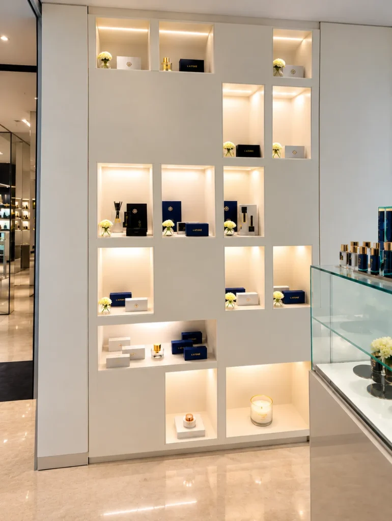 L’Azure Luxury Perfume Display_converted