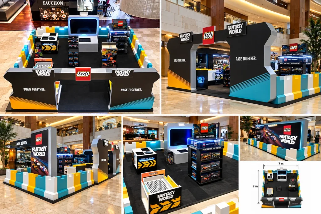 LEGO Fantasy World Mall Booth Portfolio_converted