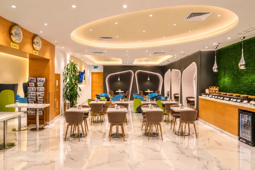 Modern Airport Lounge Café Interior_converted