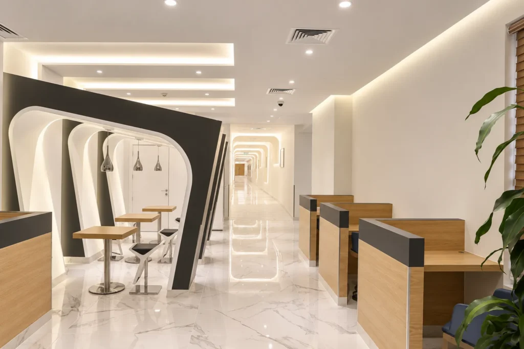 Modern Illuminated Archway Lounge_converted