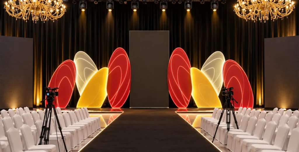 Symmetrical Illuminated Ballroom Runway_converted