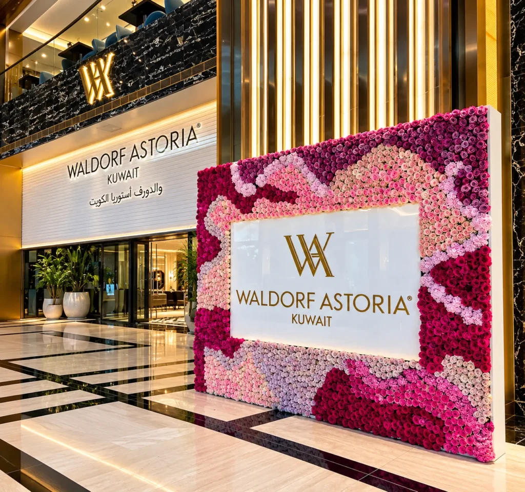 Waldorf Astoria Kuwait Floral Lobby_converted